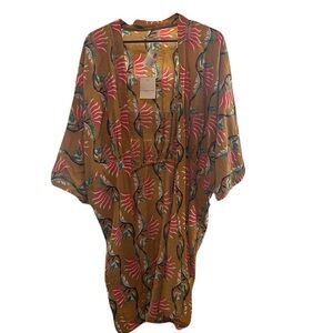 Do Everything in Love Floral Kimono Wrap - Multicolor